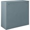 Global Industrial Assembled Clear View Wall Storage Cabinet, 30x12x30, Gray 270019GY - alternate 5